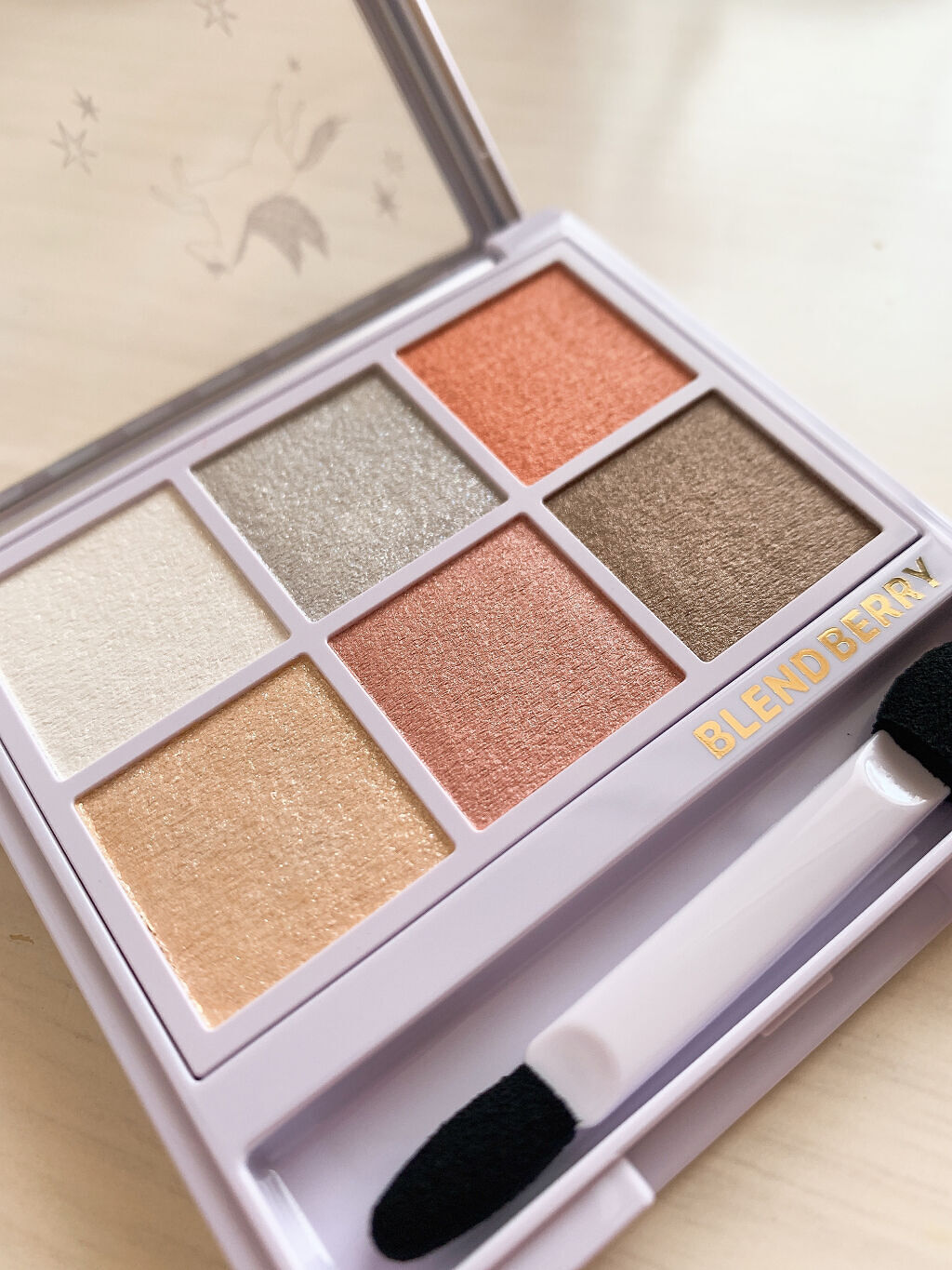 オーラクリエイション/BLEND BERRY/アイシャドウパレットを使ったクチコミ（2枚目）