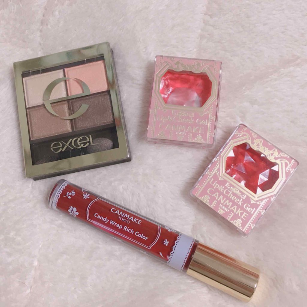 スキニーリッチシャドウ/excel/アイシャドウパレットを使ったクチコミ（1枚目）