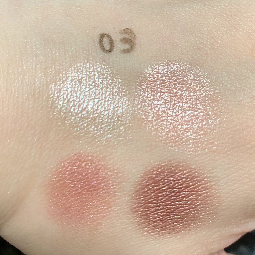 リアルクローズシャドウ/excel/アイシャドウパレットを使ったクチコミ(4枚目)