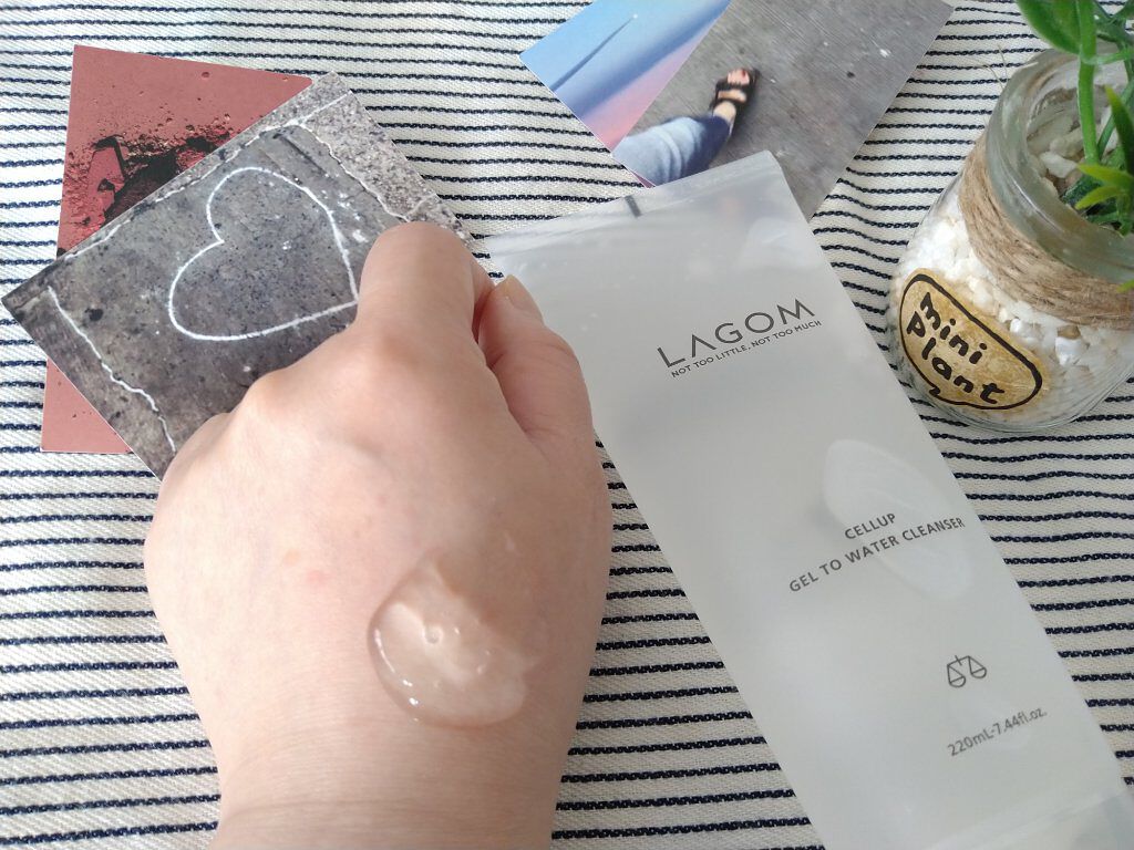 ラゴム ジェルトゥウォーター クレンザー(朝用洗顔)/LAGOM /その他洗顔料を使ったクチコミ（3枚目）