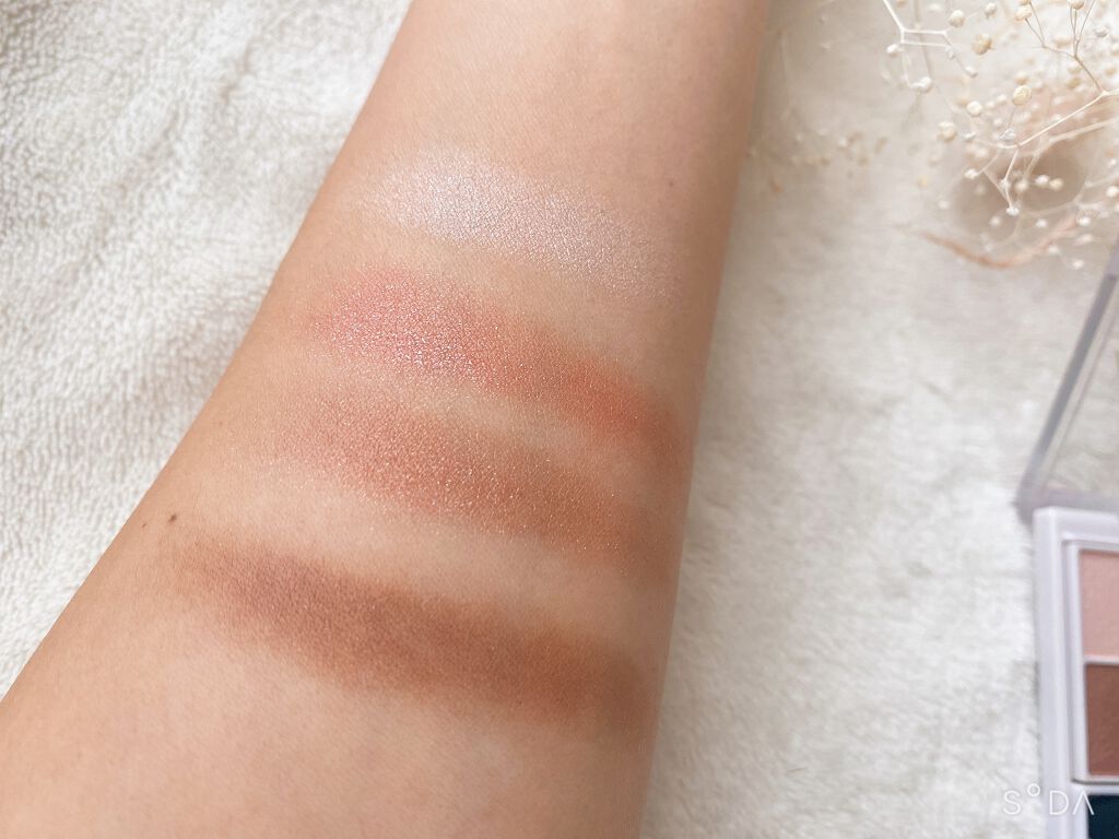 シルキースフレアイズ/キャンメイク/アイシャドウパレットを使ったクチコミ（2枚目）