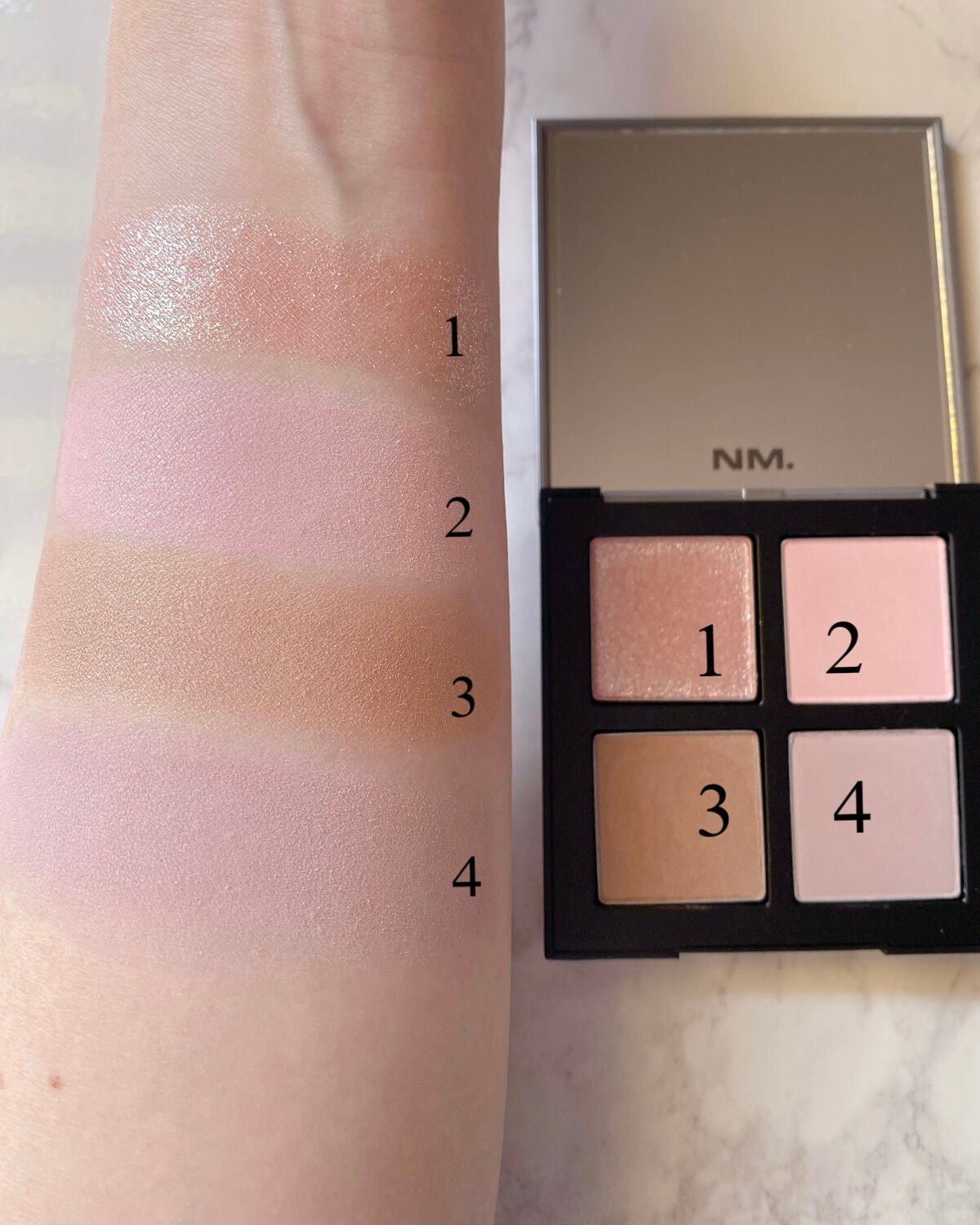 COLORFUL EYE PALETTE/NAMING./アイシャドウパレットを使ったクチコミ(6枚目)