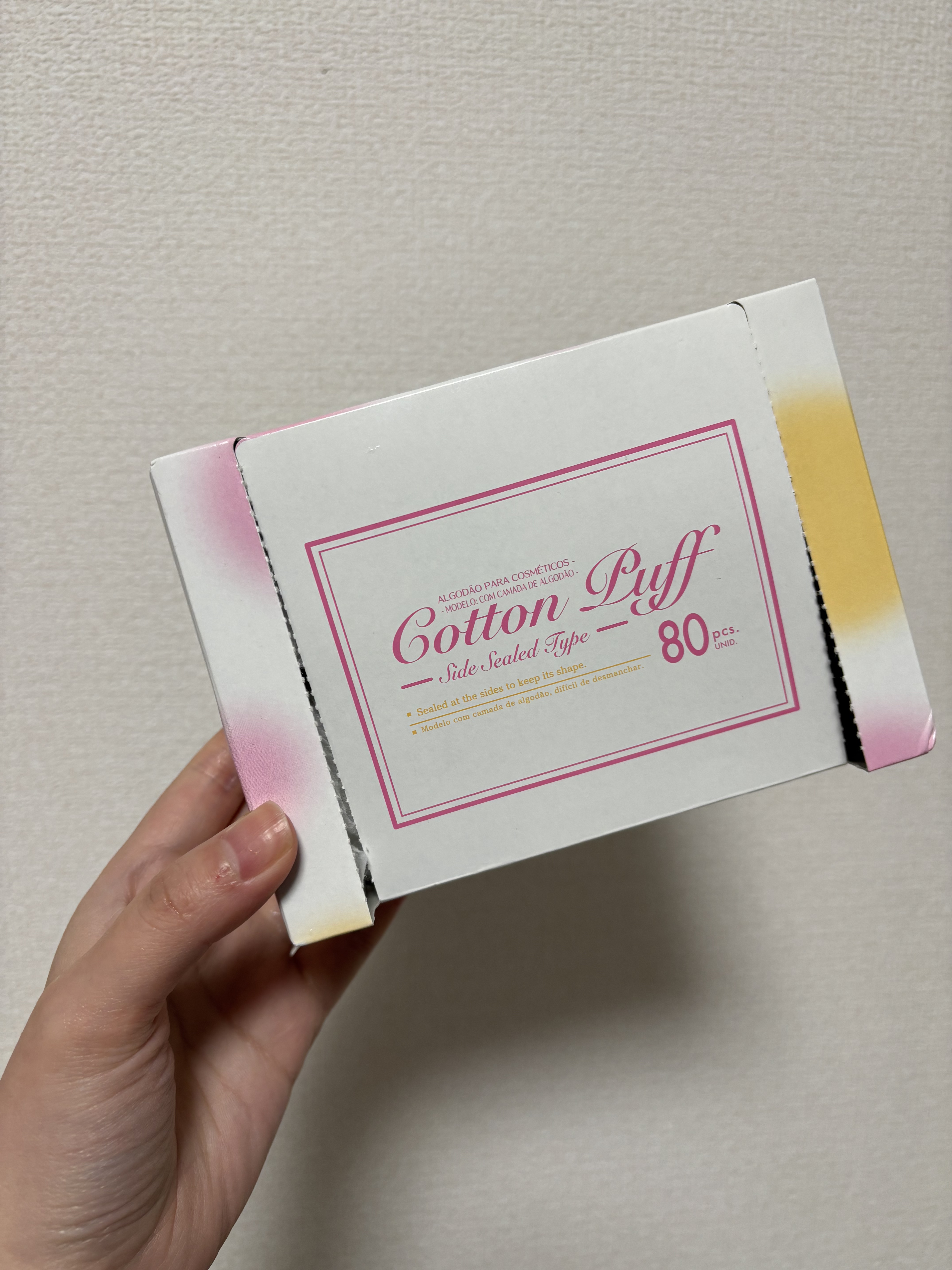 コットンパフ/DAISO/パフ・スポンジを使ったクチコミ（1枚目）