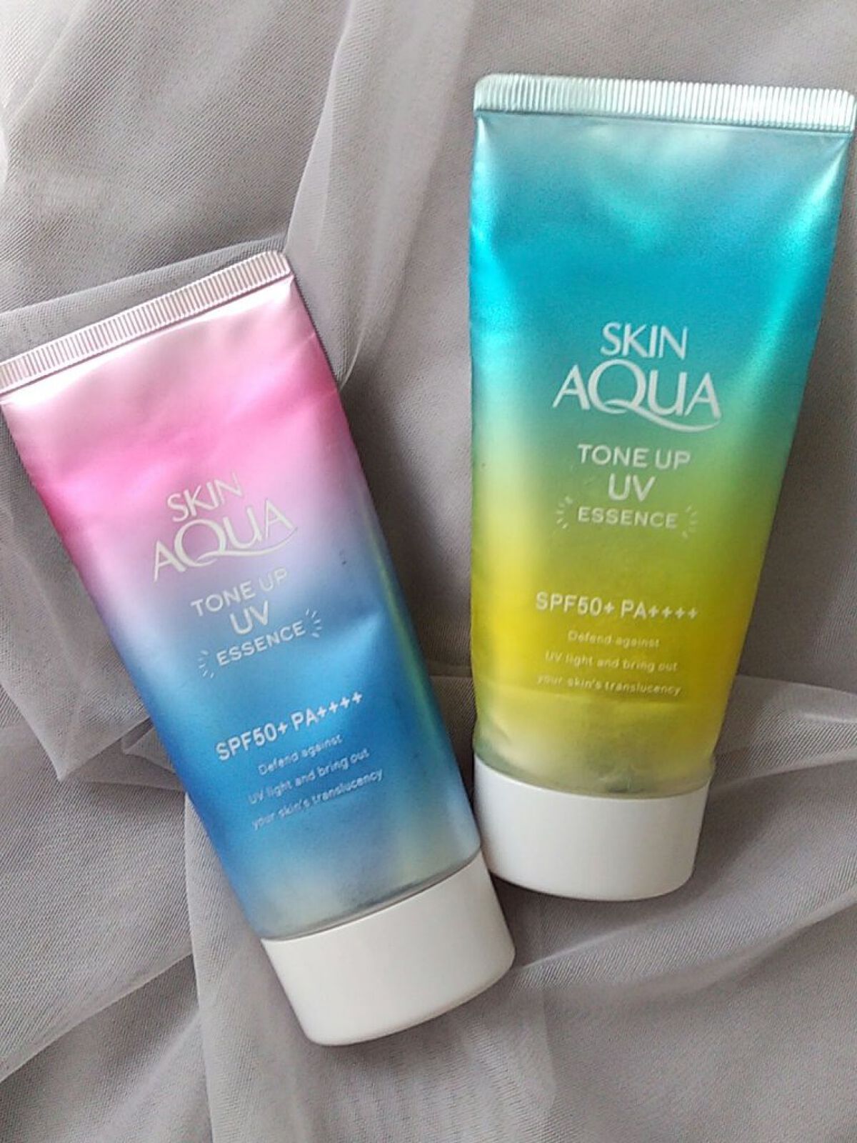 スキンアクア トーンアップUVエッセンス/スキンアクア/日焼け止めクリームを使ったクチコミ（2枚目）