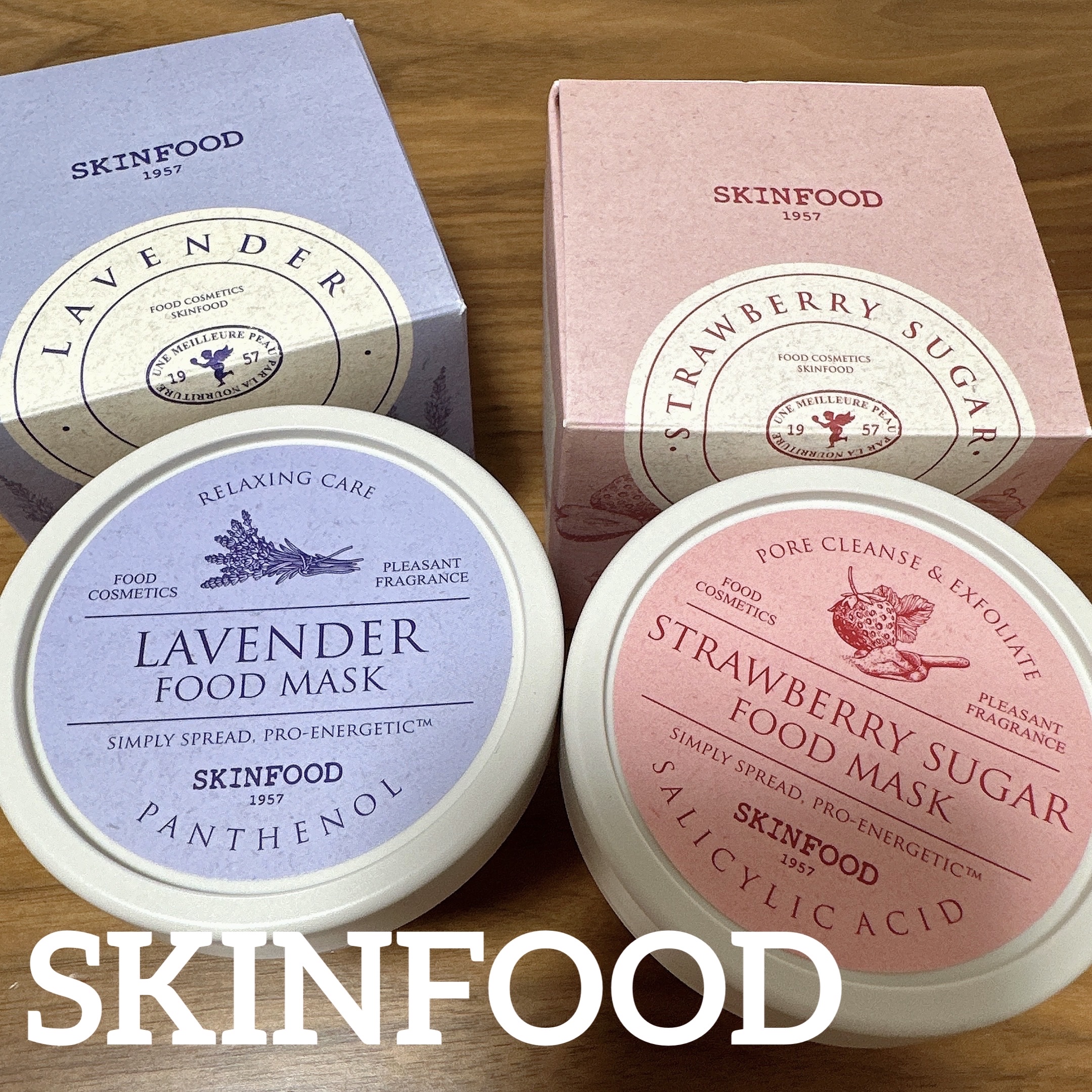 ストロベリーシュガー フードマスク/SKINFOOD/洗い流すパック・マスクを使ったクチコミ（1枚目）