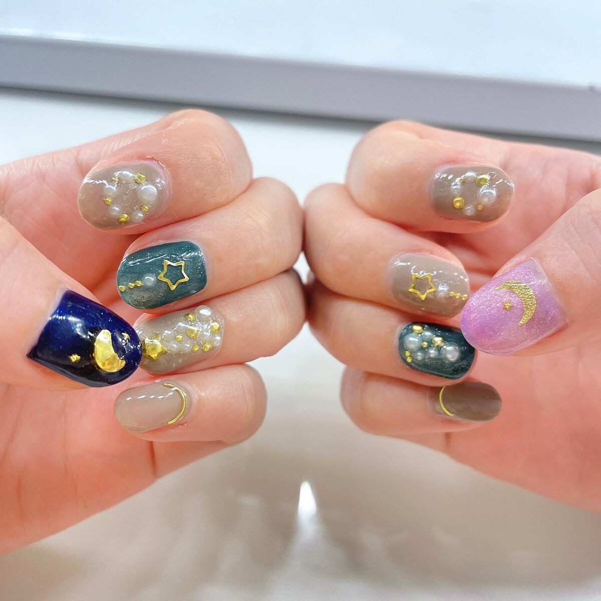 ミラーパウダー/セリア/ネイル用品を使ったクチコミ（3枚目）