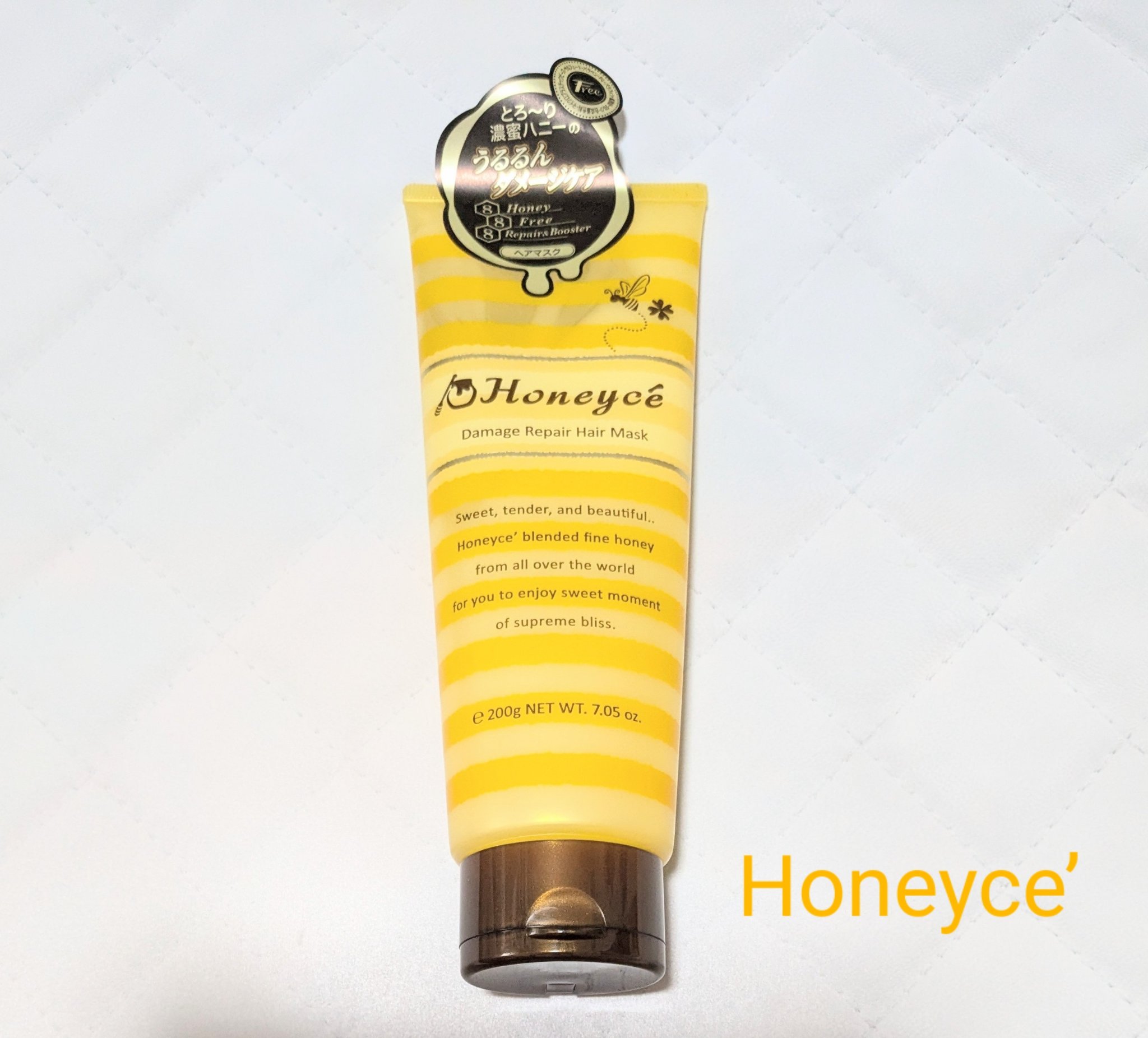 ハニーチェ モイスチャーリペア ヘアマスクのクチコミ「☆ハニーチェ　ダメージリペアヘアマスクYR


2024年9月5日改良復刻発売


特徴：

.....」（1枚目）