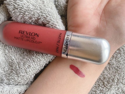 ウルトラ HD マット リップカラー/REVLON/口紅を使ったクチコミ(2枚目)