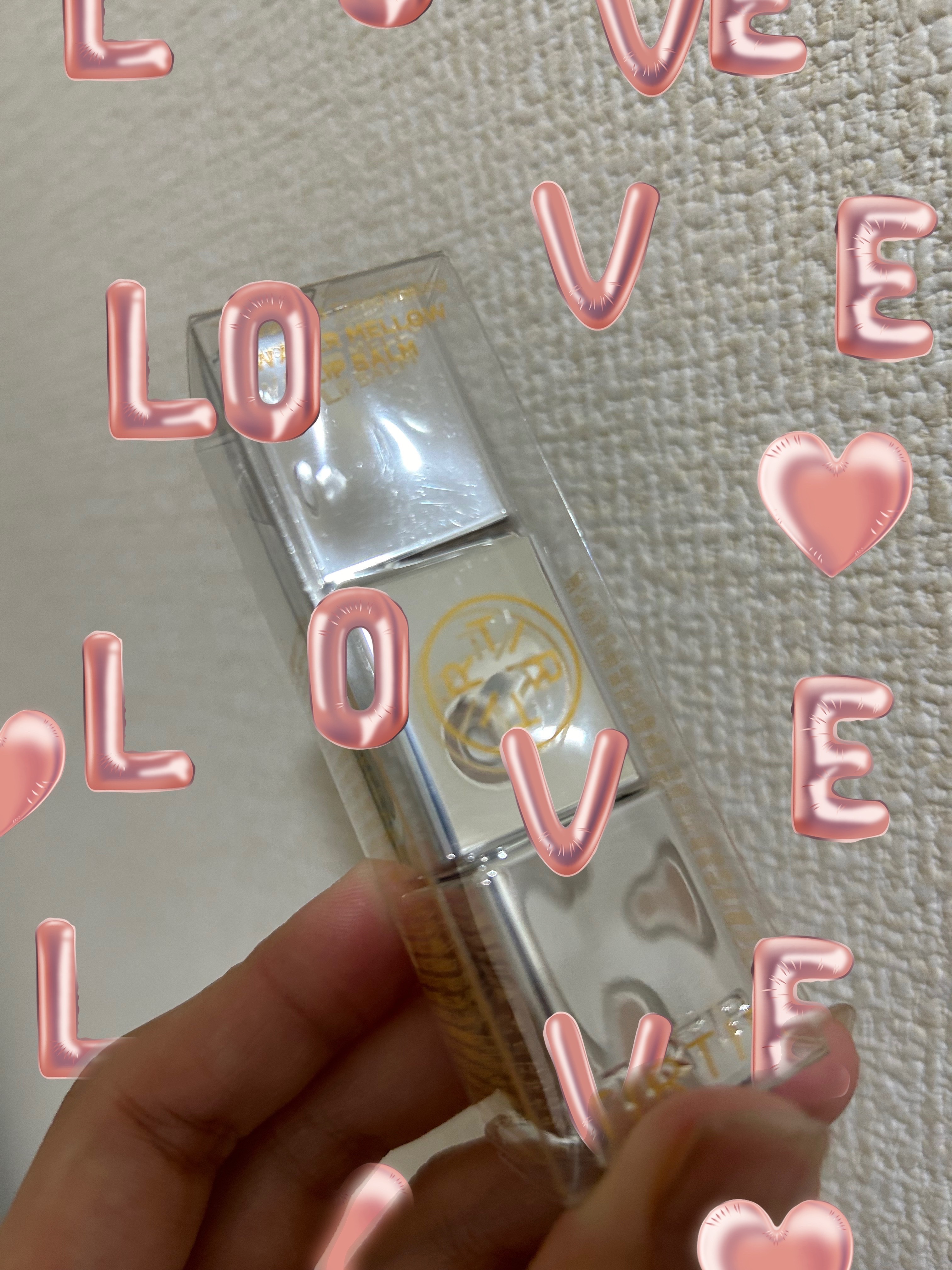 ウォーターメロウリップバーム 03 PEACH LEMONY (ピーチレモニー)/TIRTIR(ティルティル)/リップバームを使ったクチコミ（1枚目）