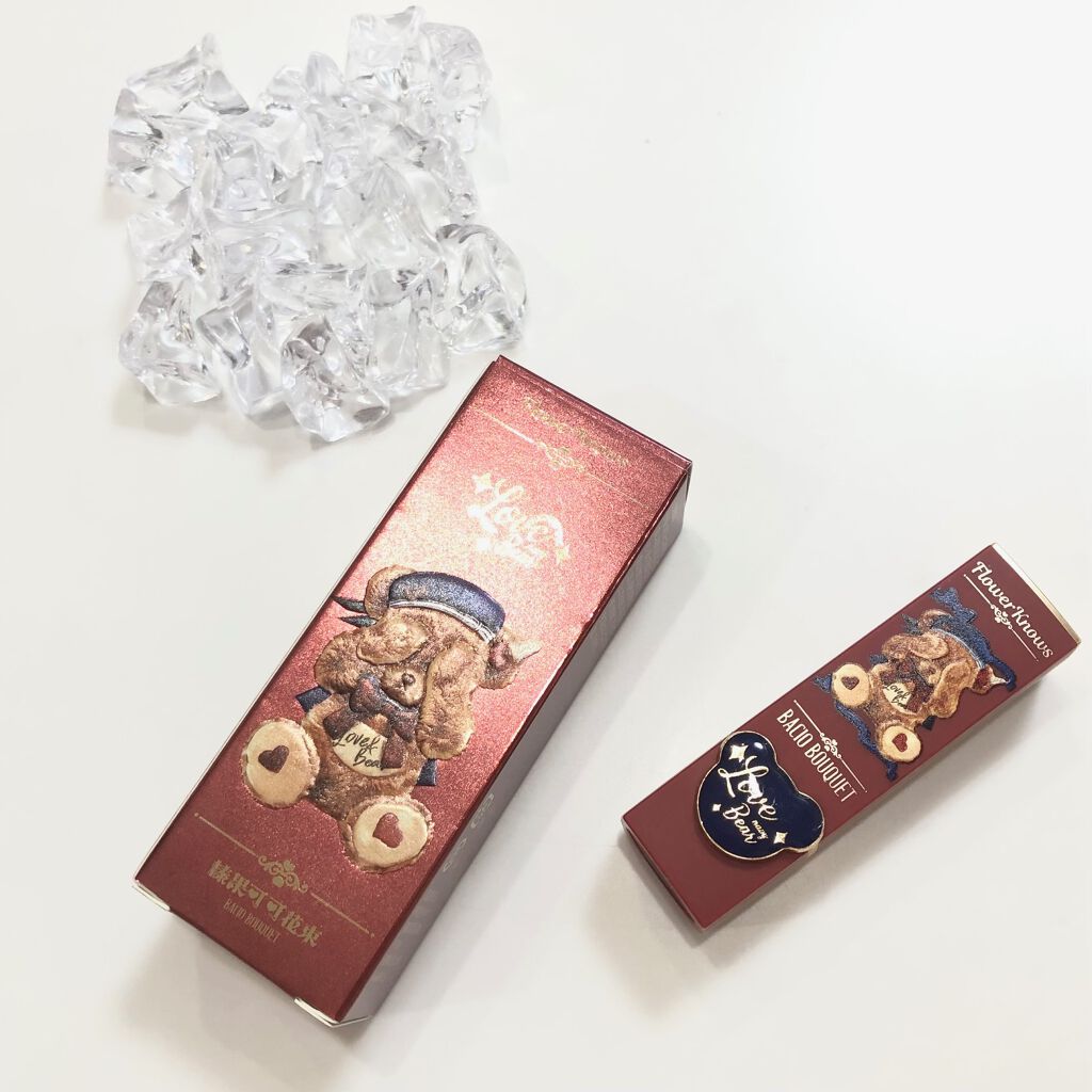 Love Bear マットリップスティック/FlowerKnows/口紅を使ったクチコミ（2枚目）