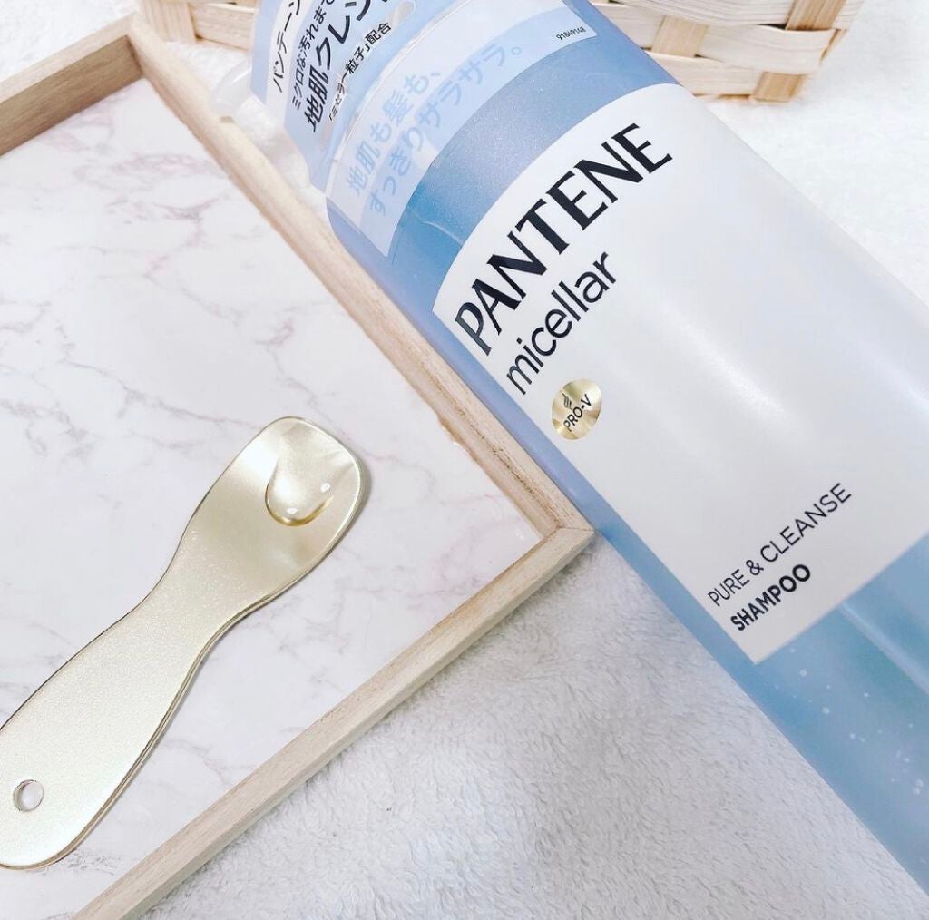 PRO-V ミセラー ピュア&クレンズ ノンシリコンシャンプー/トリートメント/パンテーン/市販シャンプーを使ったクチコミ(2枚目)