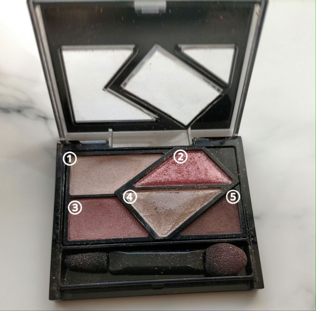 メタルグラマーアイズ/KATE/アイシャドウパレットを使ったクチコミ(2枚目)