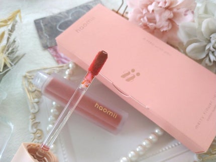 Melty flower lip tint/haomii/口紅を使ったクチコミ(6枚目)
