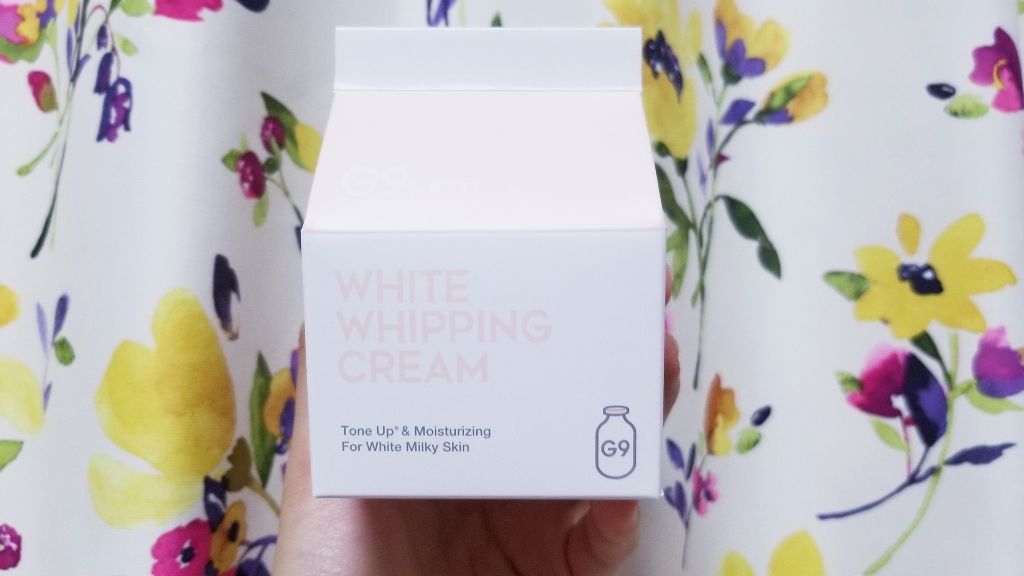 WHITE WHIPPING CREAM(ウユクリーム)/G9SKIN/化粧下地を使ったクチコミ（1枚目）