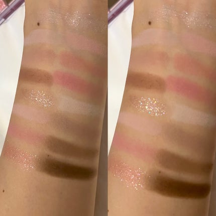 ソフトブラーリングアイパレット/wakemake/アイシャドウパレットを使ったクチコミ(7枚目)