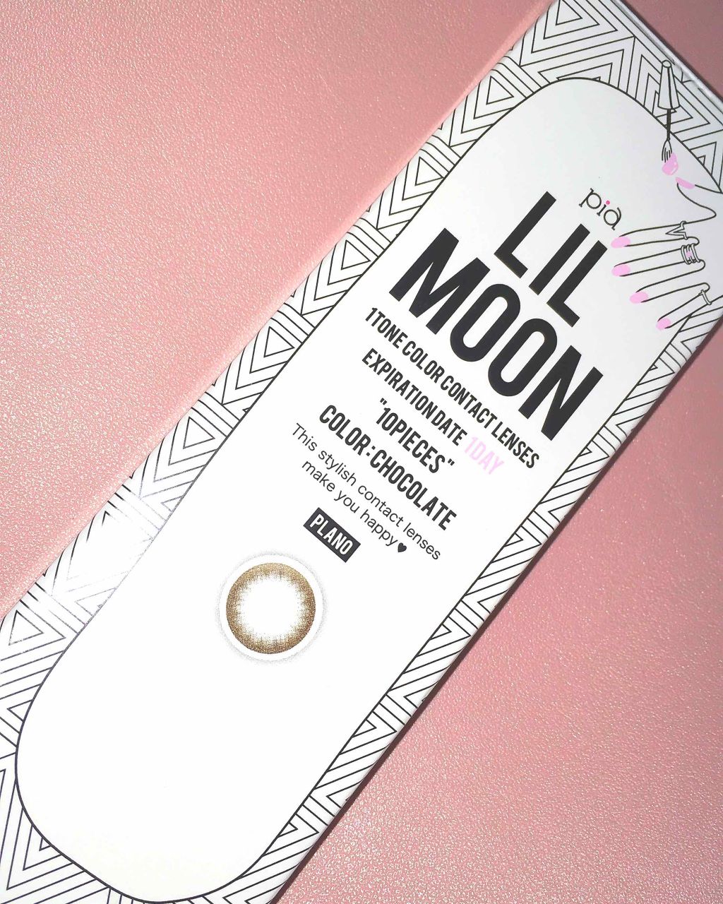 LIL MOON 1day/LILMOON/ワンデー（１DAY）カラコンを使ったクチコミ（1枚目）