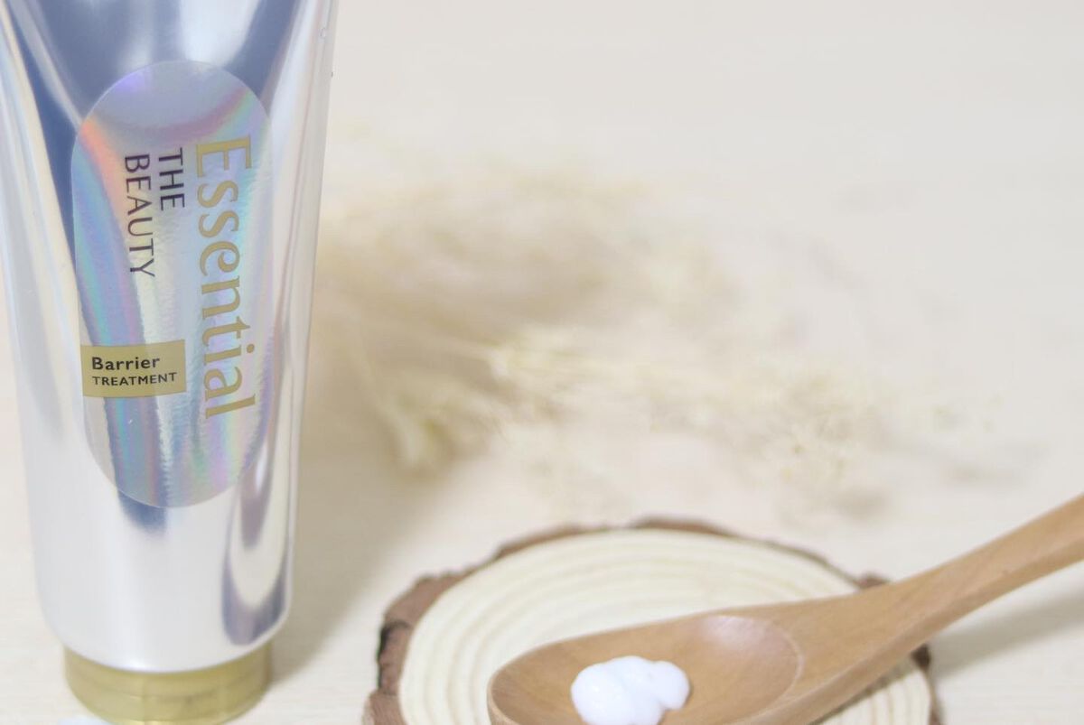 髪のキメ美容バリアトリートメント/エッセンシャル/洗い流すヘアトリートメントを使ったクチコミ(1枚目)