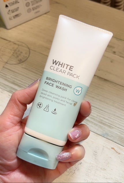 W・ホワイトクリアパック/ホワイピュア/洗い流すパック・マスクを使ったクチコミ(1枚目)