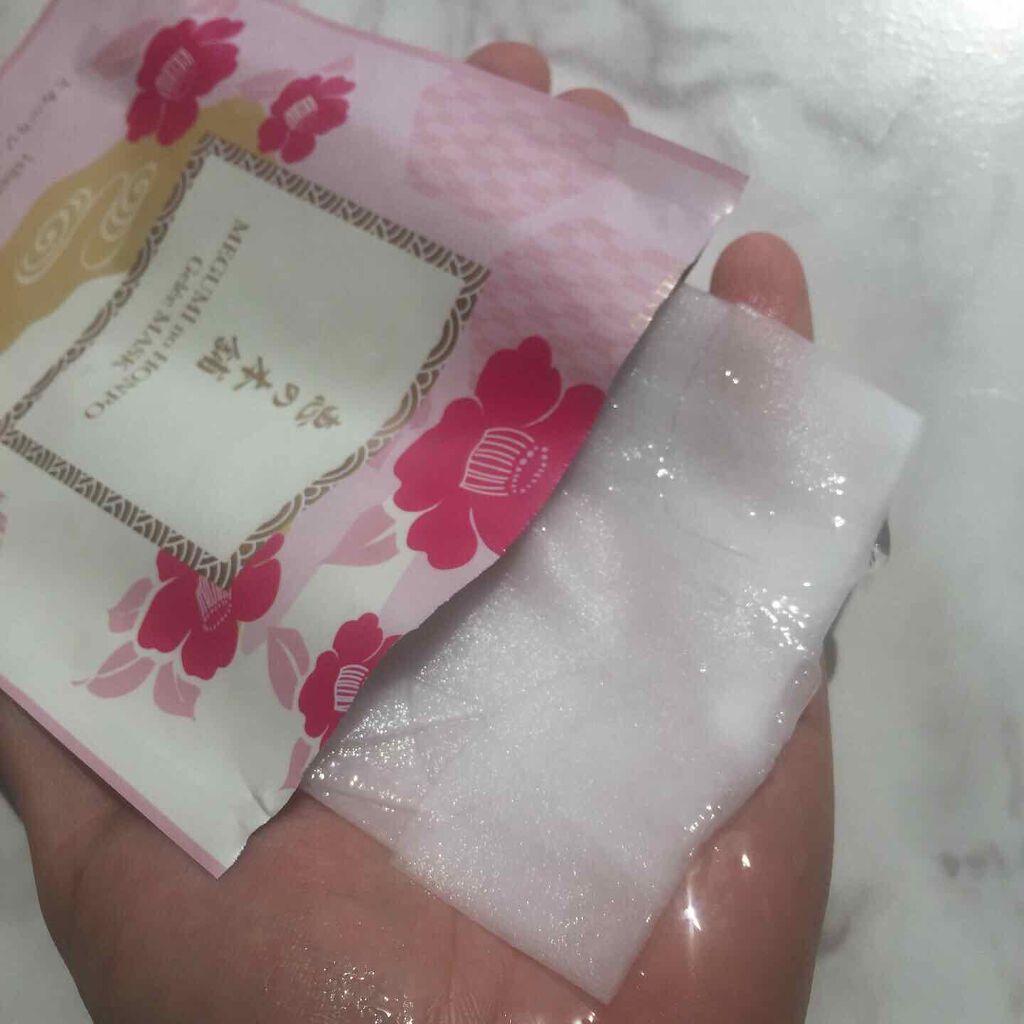 プレミアムジュレマスク(ローズ)/恵の本舗/シートマスク・パックを使ったクチコミ（3枚目）