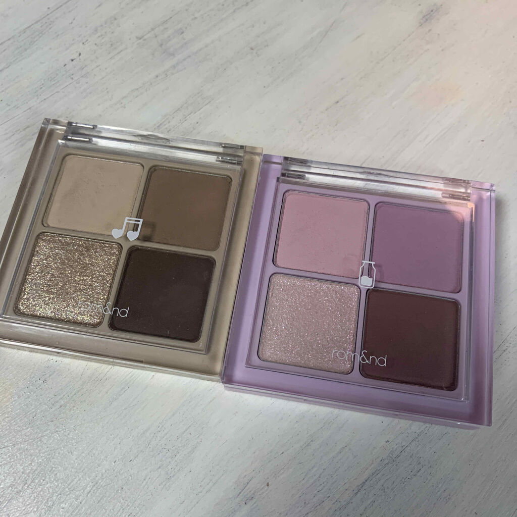 ベターザンアイズ ミルクシリーズ/rom&nd/アイシャドウパレットを使ったクチコミ（1枚目）
