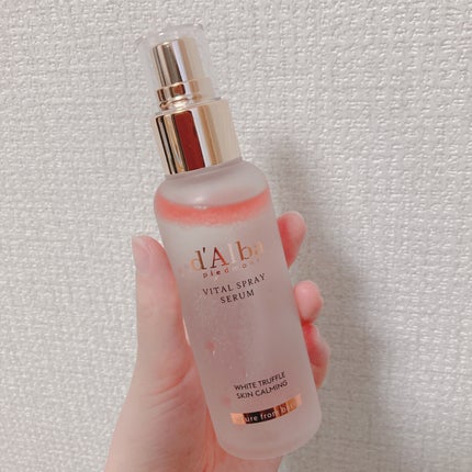 ダルバ ホワイトトリュフファーストスプレーセラム/ダルバ/ミスト状化粧水を使ったクチコミ(5枚目)