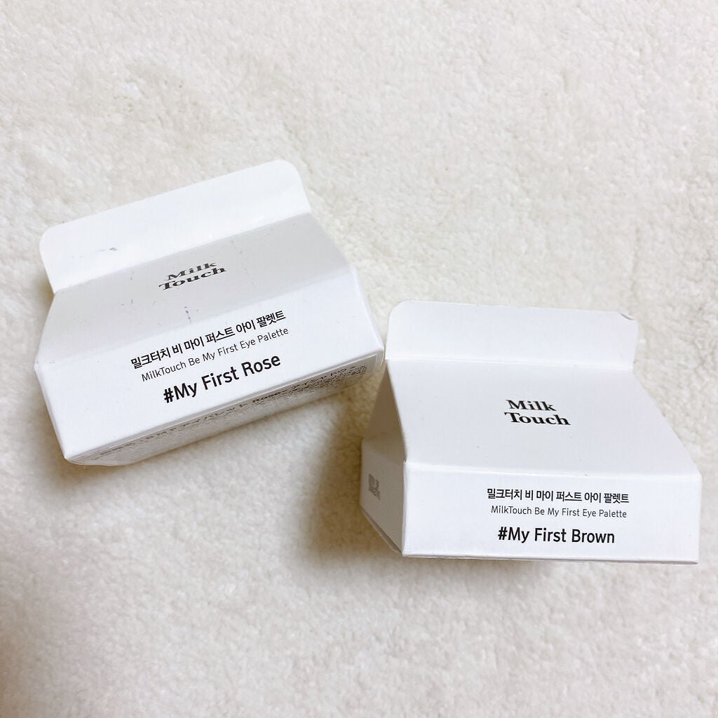 ビーマイファーストアイパレット/Milk Touch/アイシャドウパレットを使ったクチコミ(5枚目)