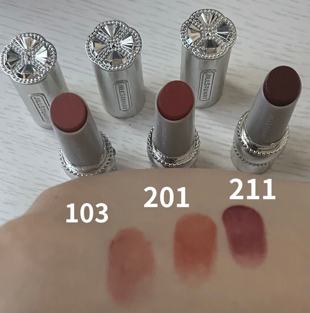 ルージュ リップブロッサム ミニトリオ/JILL STUART/メイクアップキットを使ったクチコミ(3枚目)