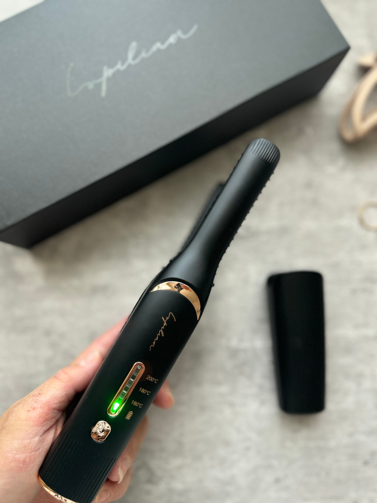 コードレスヘアアイロン/ルピリーナ/ストレートアイロンを使ったクチコミ(2枚目)