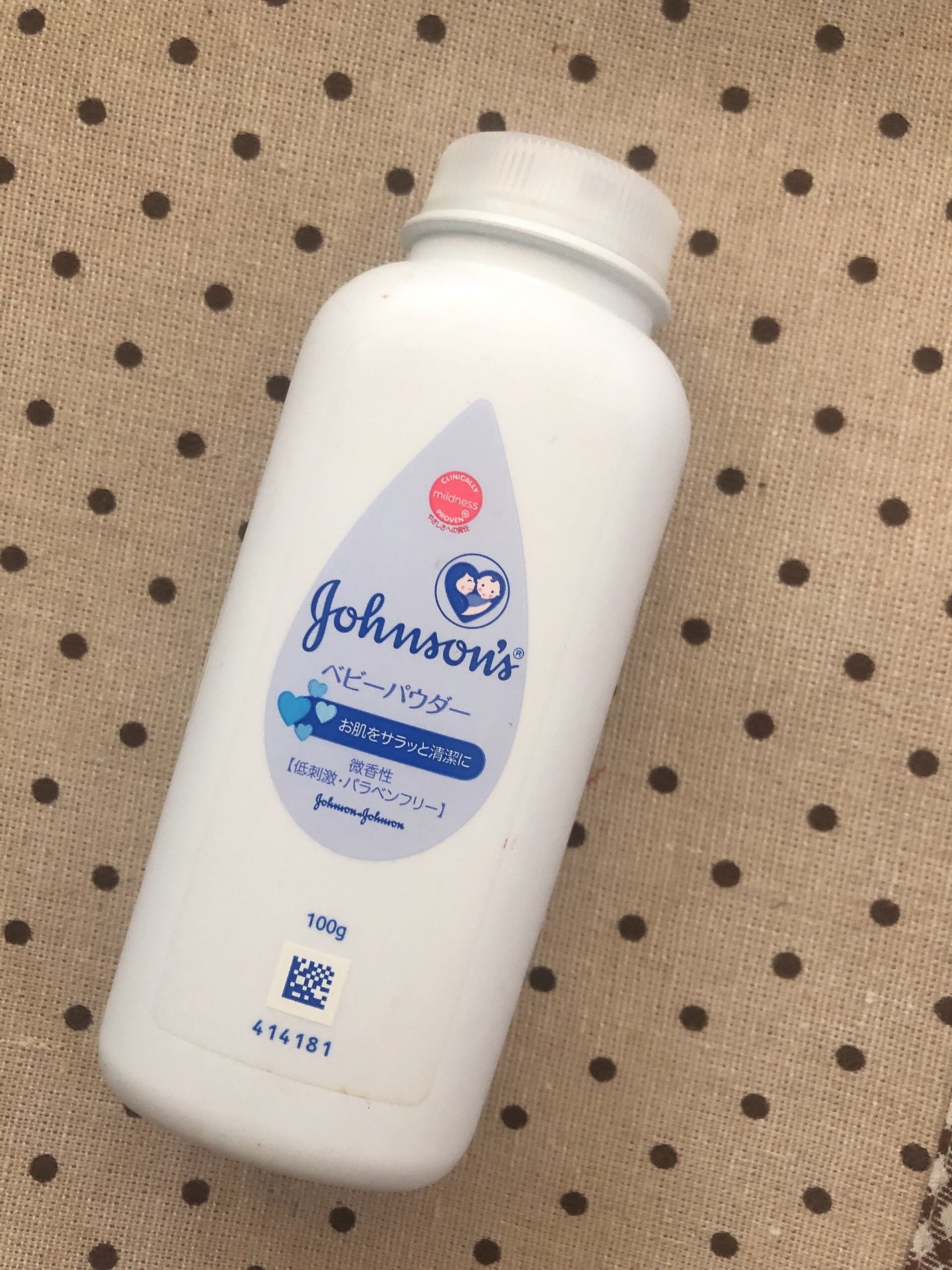 ジョンソン ベビーパウダー/ジョンソンベビー/ボディパウダーを使ったクチコミ(1枚目)