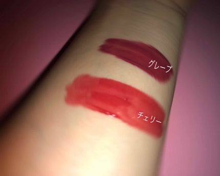 ブラッディライアー コーティングティント/lilybyred/リップティントを使ったクチコミ(2枚目)