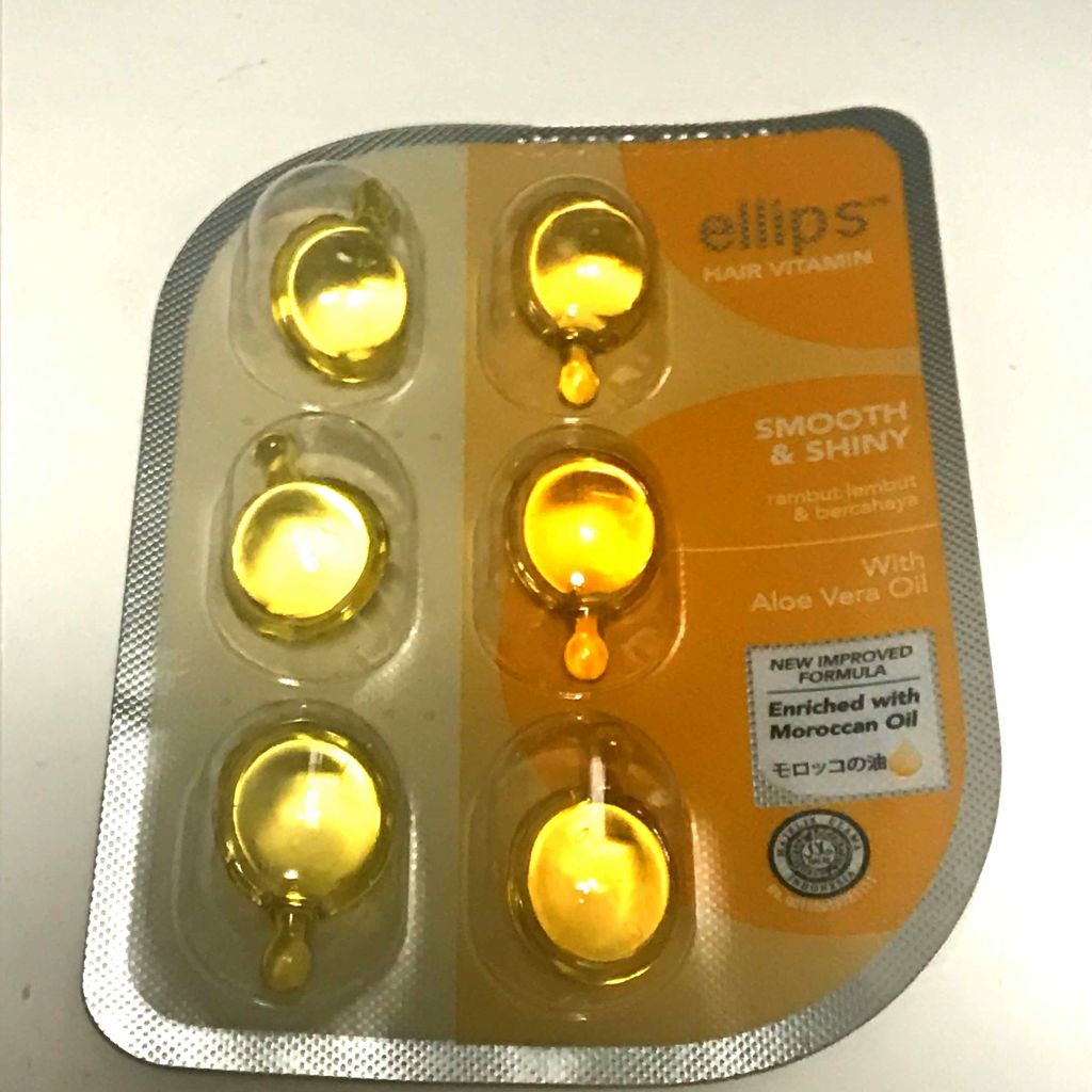 ヘアーオイル【トリートメント】/ellips/ヘアオイルを使ったクチコミ（2枚目）