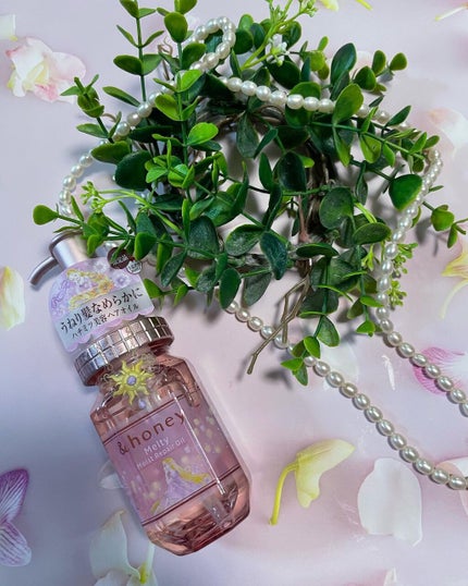 &honey メルティ モイストリペア ヘアオイル 3.0/&honey/ヘアオイルを使ったクチコミ(3枚目)