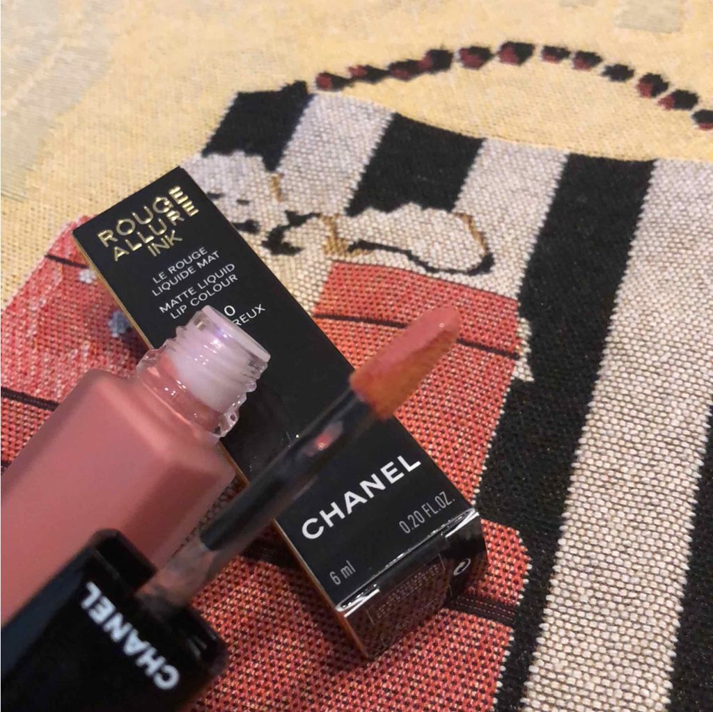 ルージュ アリュール インク/CHANEL/口紅を使ったクチコミ(2枚目)