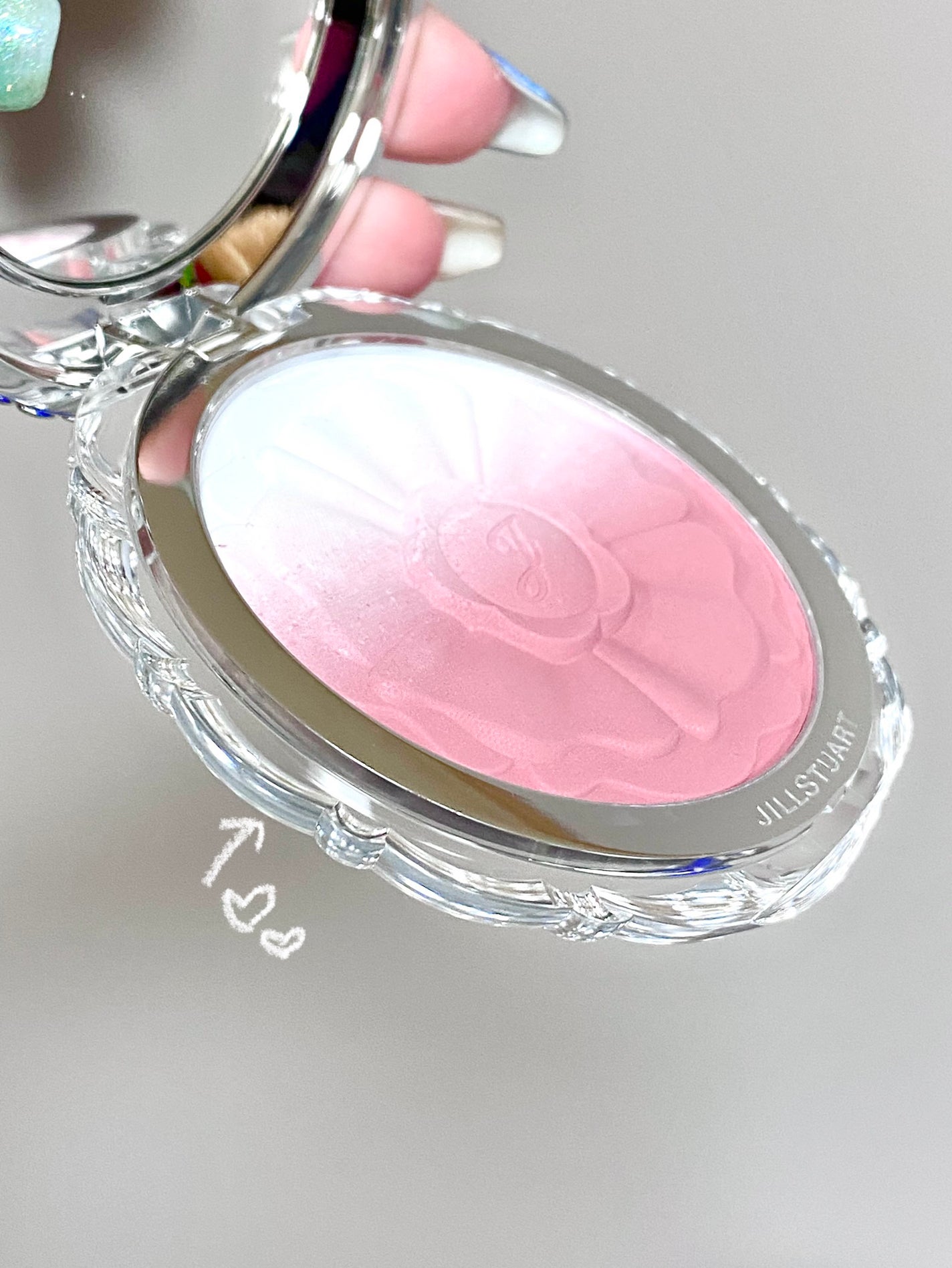 ジルスチュアート パステルペタル ブラッシュ/JILL STUART/パウダーチークを使ったクチコミ(2枚目)