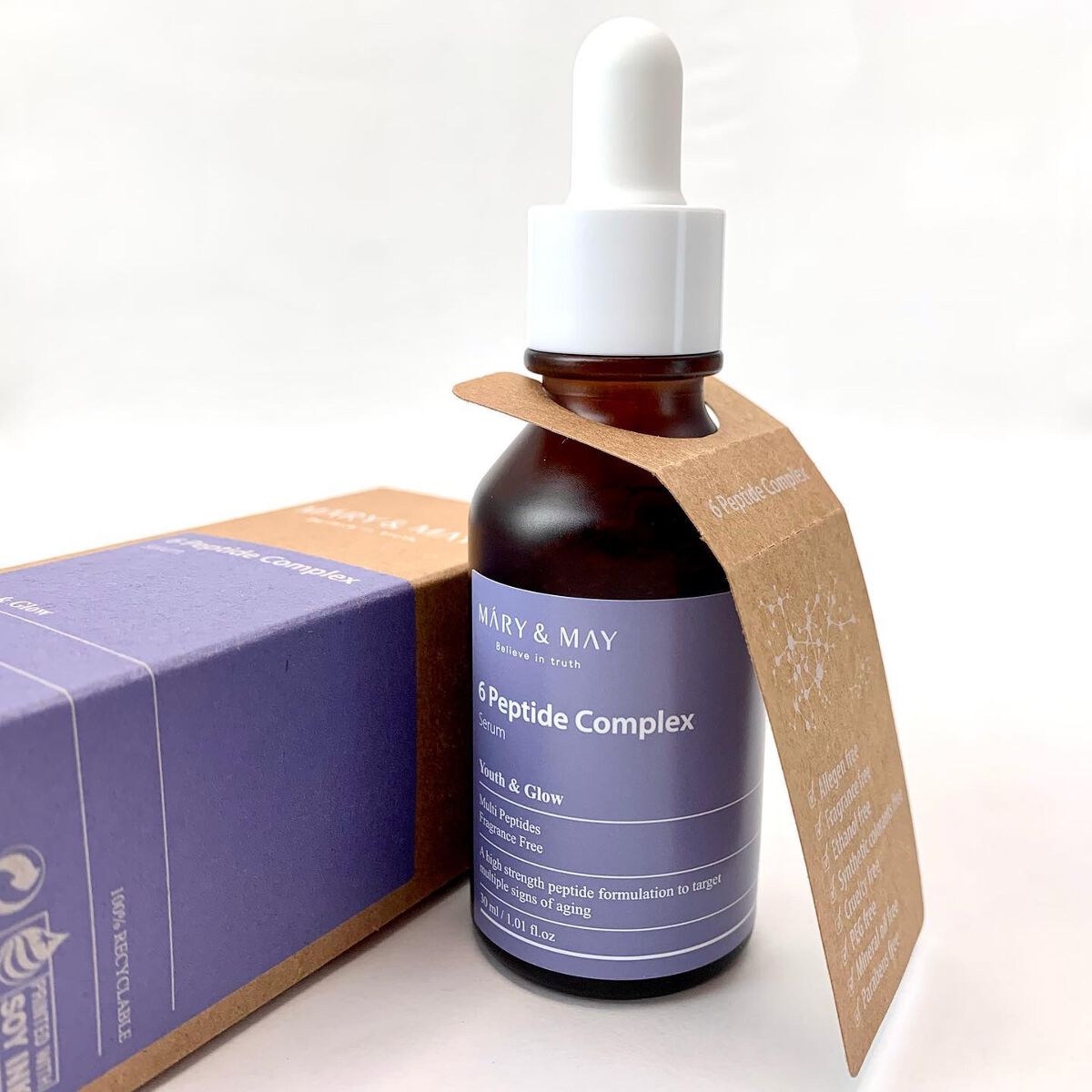 6ペプチドコンプレックスセラム/MARY&MAY/美容液を使ったクチコミ(1枚目)