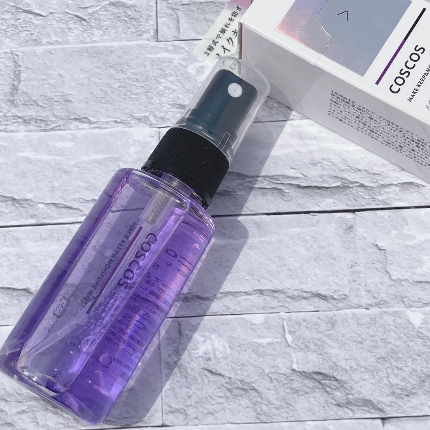 メイクアップフィクシングミスト/COSCOS/フィックスミストを使ったクチコミ(1枚目)