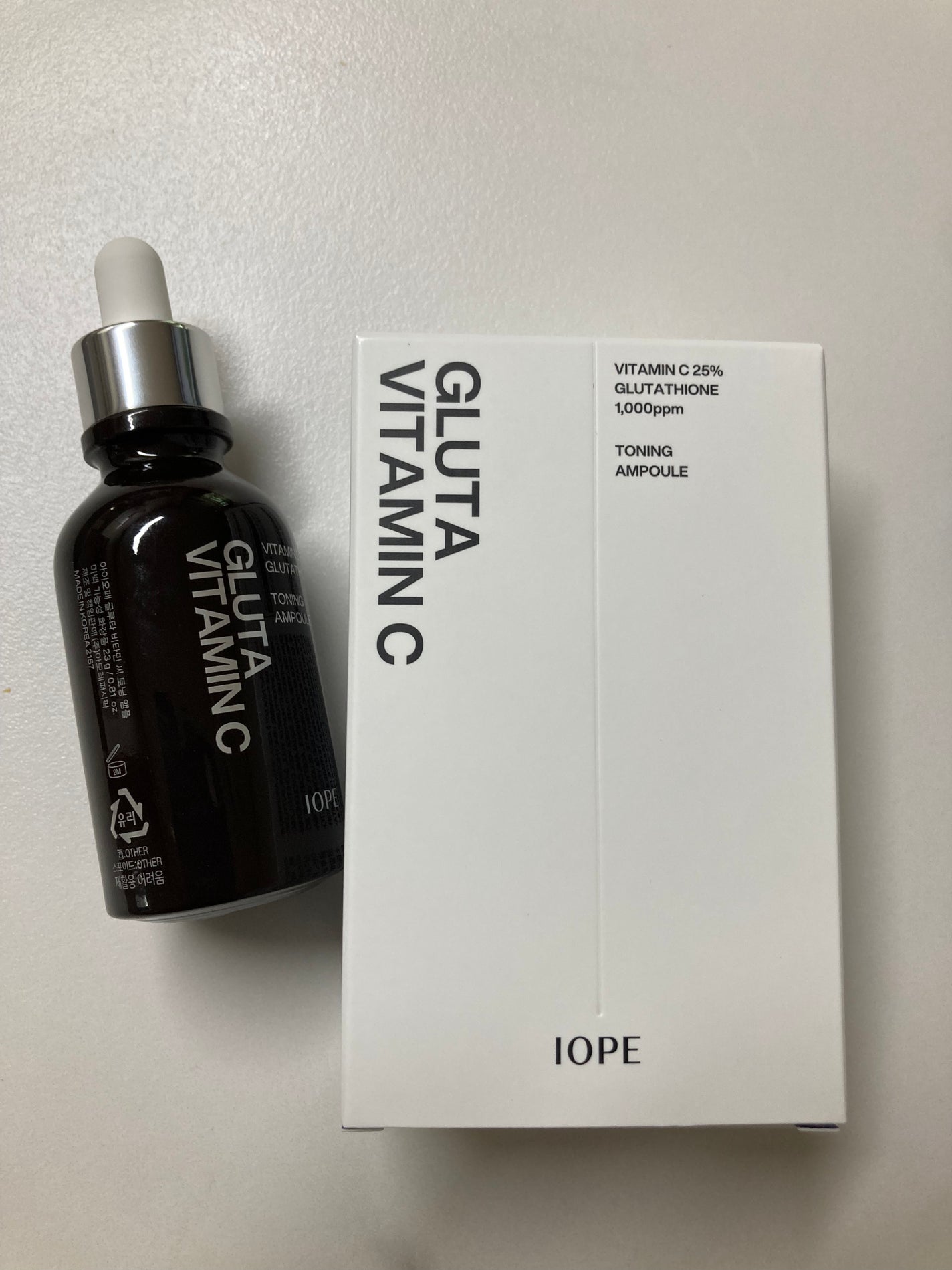 グルタ ビタミンC トーニング アンプル/IOPE/美容液を使ったクチコミ(1枚目)