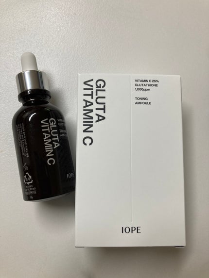 グルタ ビタミンC トーニング アンプル/IOPE/美容液を使ったクチコミ(1枚目)