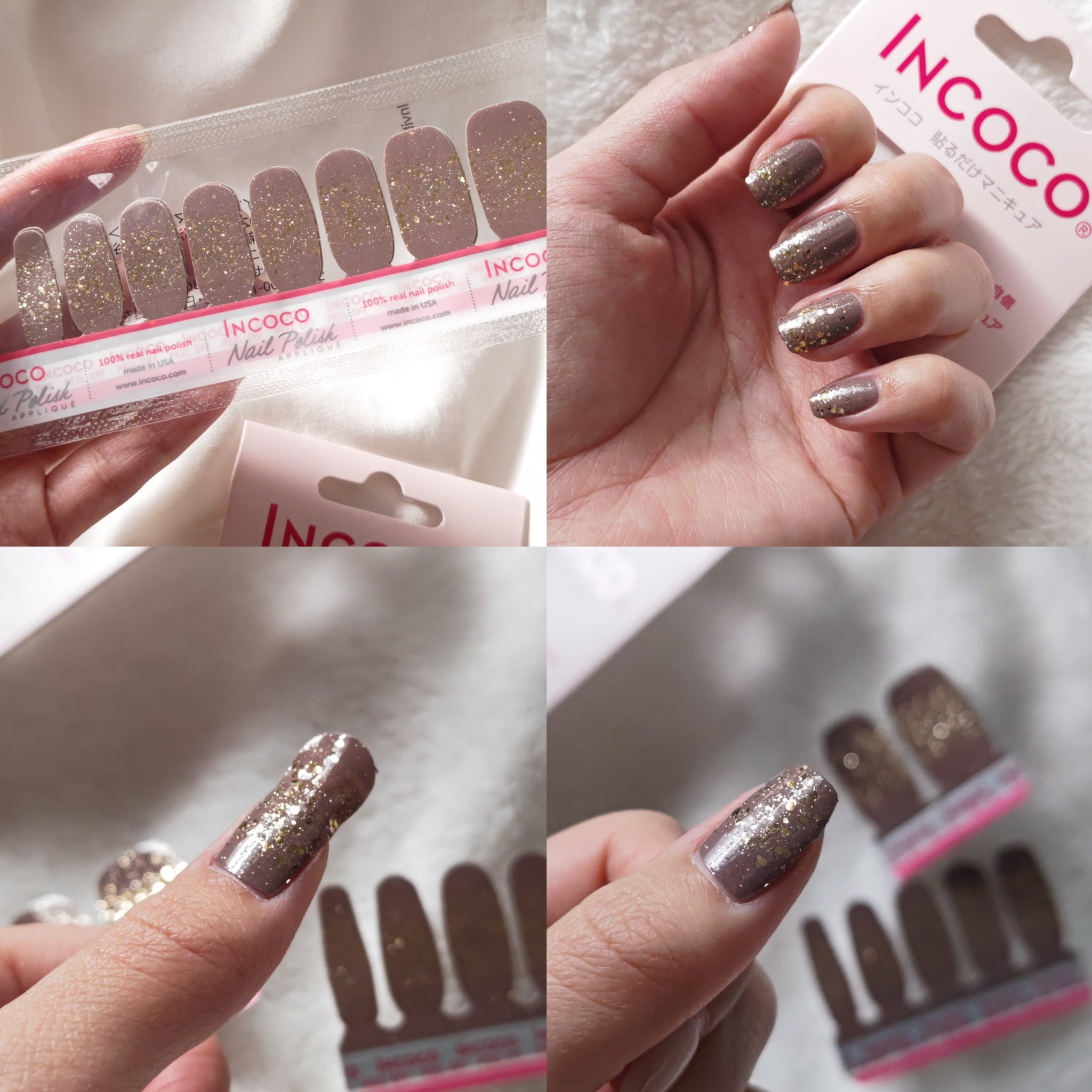 INCOCO インココ  マニキュアシート/インココ/ネイルシールを使ったクチコミ（2枚目）