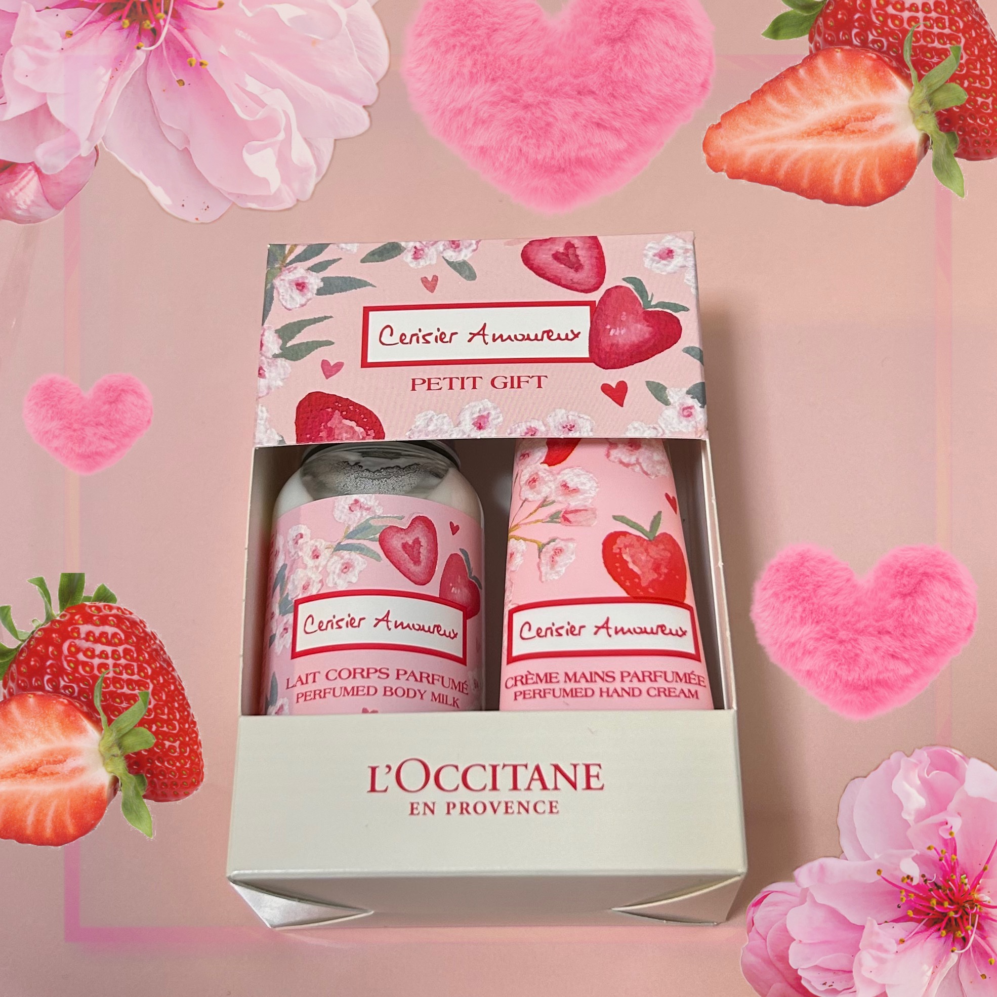 限定ハンドクリーム】チェリーストロベリー ハンドクリーム ｜L