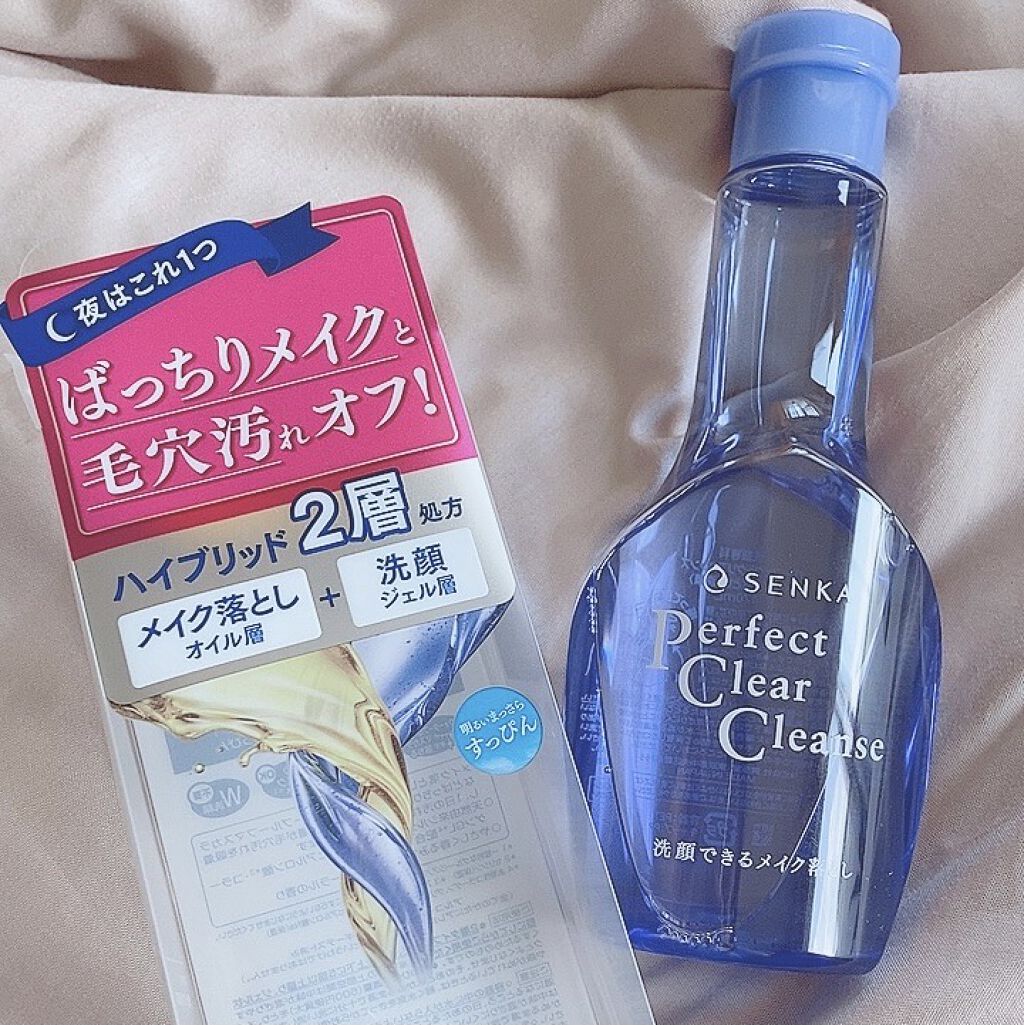 洗顔専科　パーフェクトクリアクレンズ/SENKA（専科）/クレンジングジェルを使ったクチコミ（1枚目）