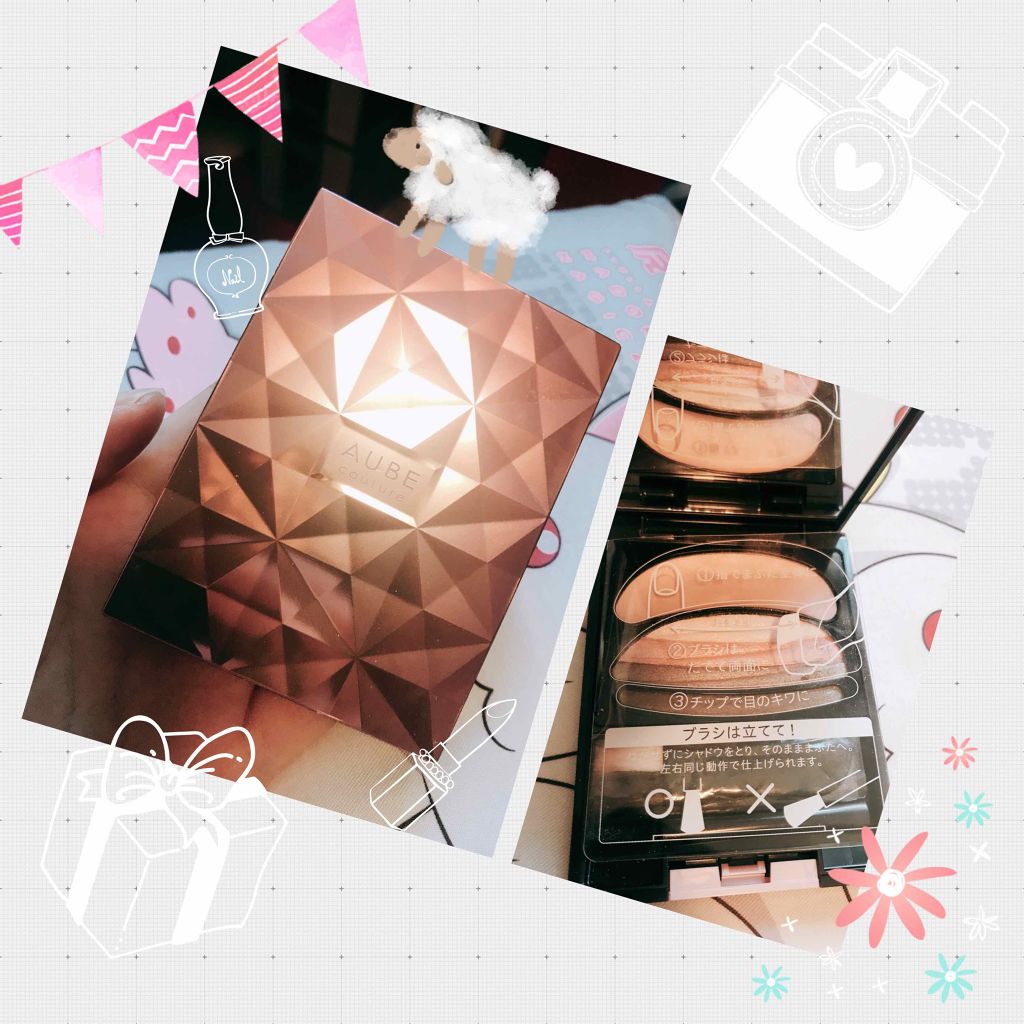 ブラシひと塗りシャドウ/オーブ/アイシャドウパレットを使ったクチコミ(3枚目)