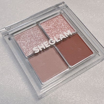 Cosmic Crystal 4色アイシャドウパレット/SHEGLAM/アイシャドウパレットを使ったクチコミ(5枚目)