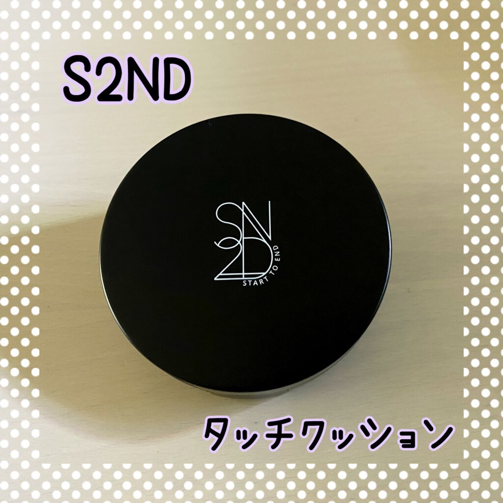 タッチクッション/S2ND/クッションファンデーションを使ったクチコミ(1枚目)