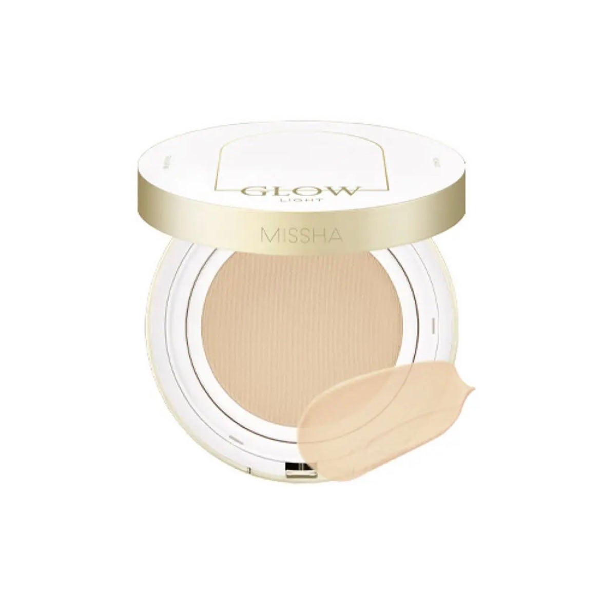 グロウ クッション ライト <ライトタイプ>/MISSHA/クッションファンデーションを使ったクチコミ(1枚目)