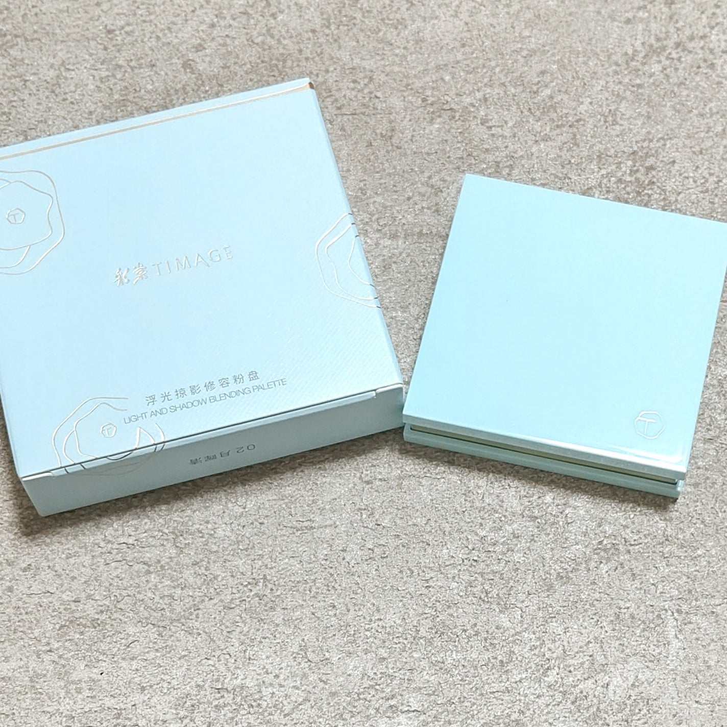 ハイライトシェーディングパレット/TIMAGE/パウダーハイライトを使ったクチコミ(3枚目)