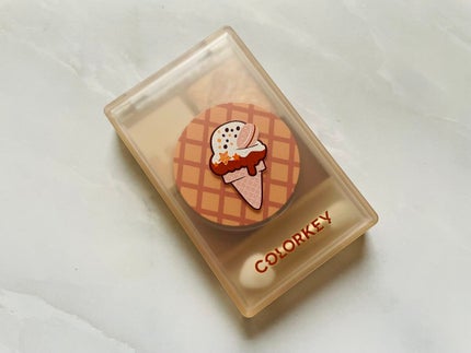 四色アイシャドウパレット/COLORKEY/アイシャドウパレットを使ったクチコミ(1枚目)