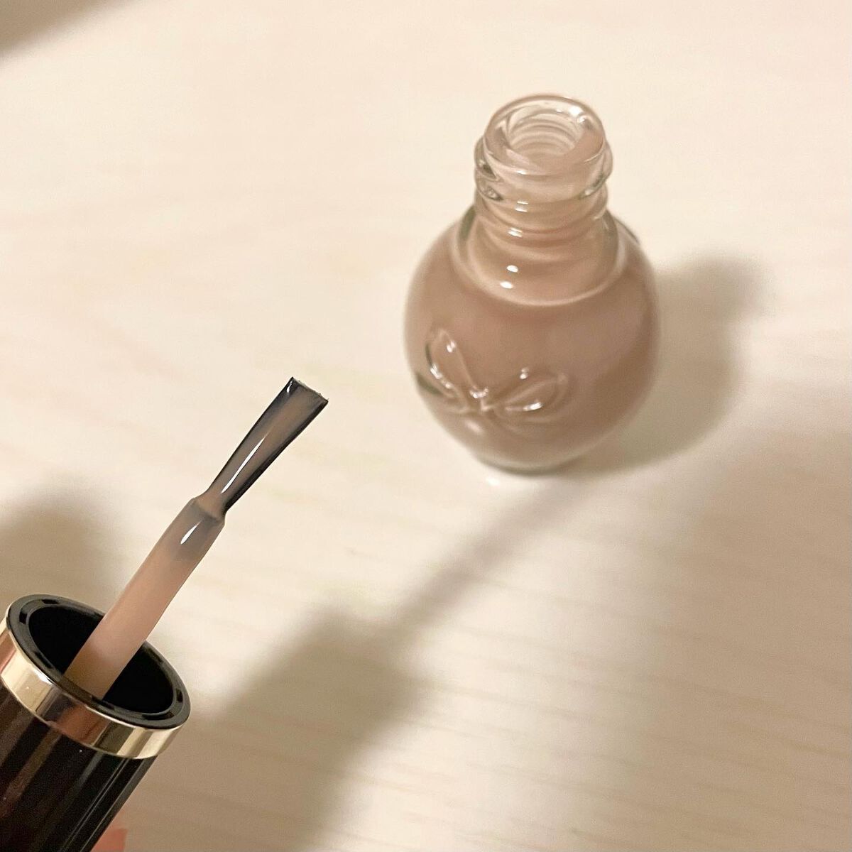 シュガードール オールインワンネイルR 50 上品ベージュ/シュガードール/オールインワンネイルを使ったクチコミ（2枚目）