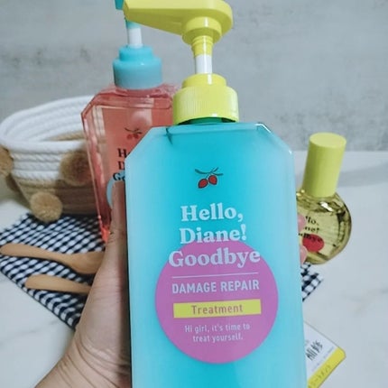 ハローダイアン グッバイ ダメージリペア シャンプー/トリートメント トリートメント本体400ml/ダイアン/市販シャンプーの画像