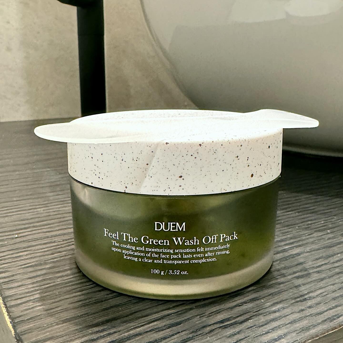 フィール ザ グリーンウォッシュオフパック/DUEM/洗い流すパック・マスクを使ったクチコミ（1枚目）